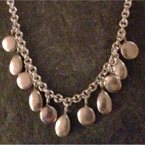 Sterling, artisan made necklace and earrings. Timeless and beautiful. - Picture 4 of 7